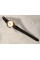 Шкіряний ремінець для годинника чорний
