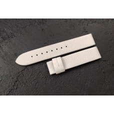 Білий шкіряний ремінець для годинника