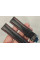 Ремінець для годинника з телячої шкіри чорний з червоною строчкою